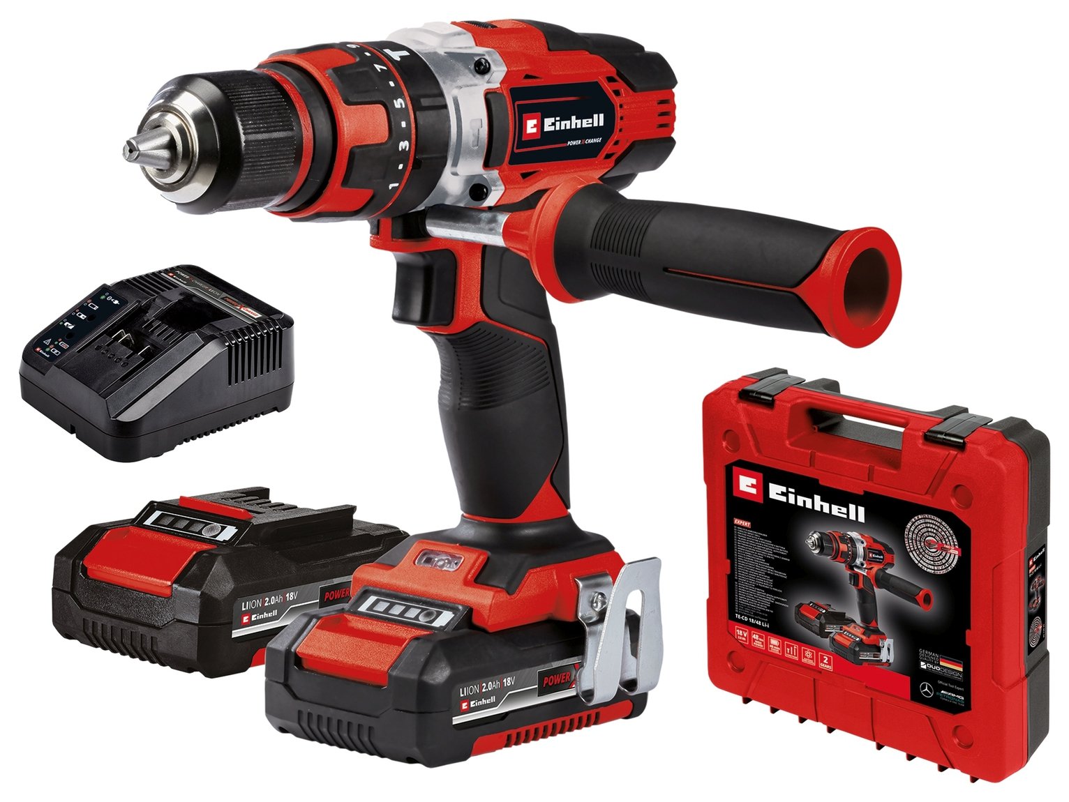 Einhell Power X-Change Cordless Combi Hammer Drill - 18V