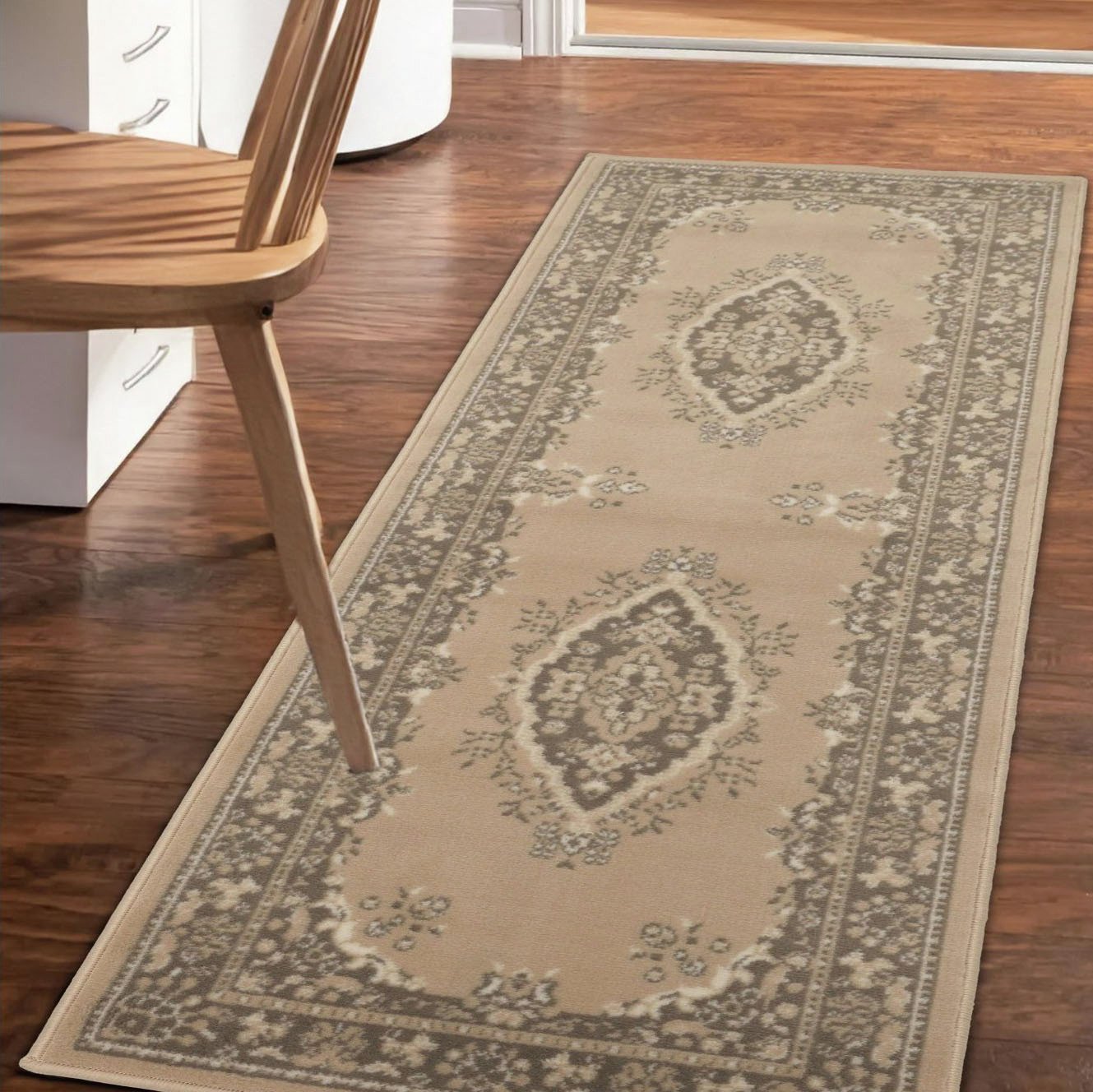 Homemaker Bukhura Traditional Cut Pile Runner