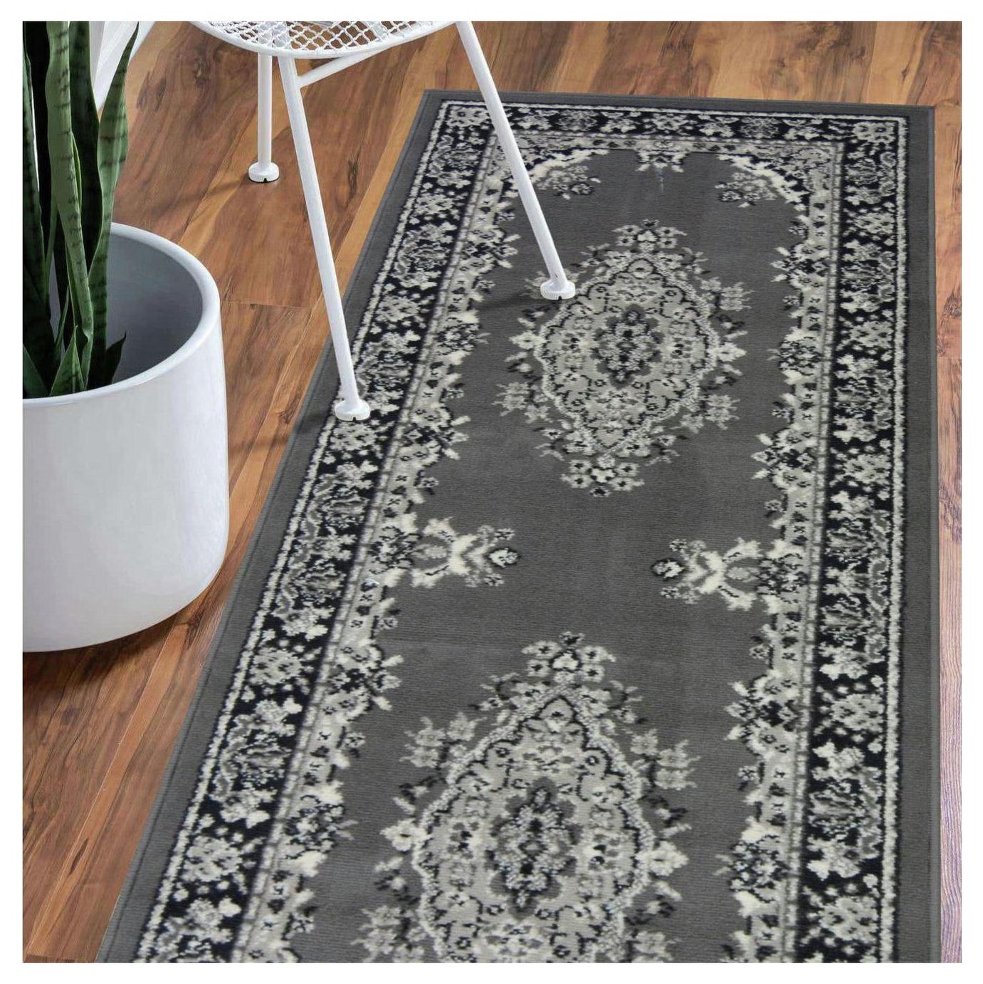 Homemaker Bukhura Traditional Cut Pile Runner