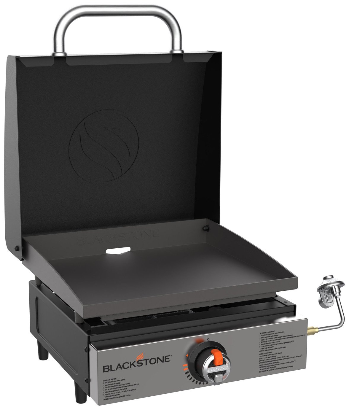Blackstone 17 Inch Tabletop Griddle with Hood