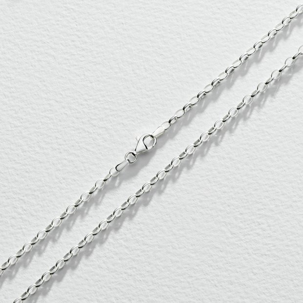 Argos mens deals silver necklace