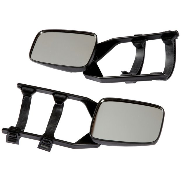 Caravan Mirrors 2Pcs Universal Towing Mirrors Tow Mirror Adjustable ...