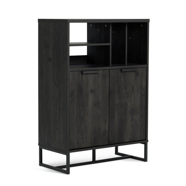 Black deals cabinet argos