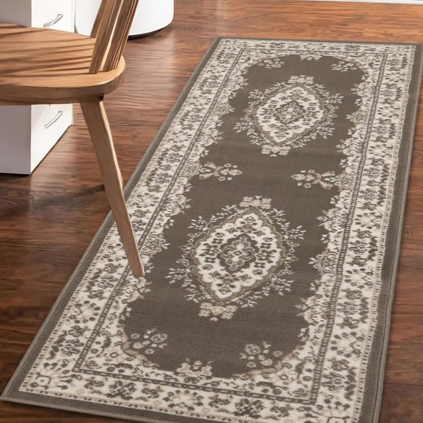 Homemaker Bukhura Traditional Cut Pile Runner