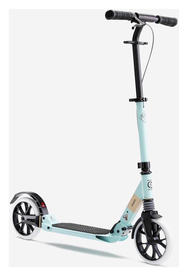 Decathlon Town 7XL Adult Foldable Inline Scooter - Green