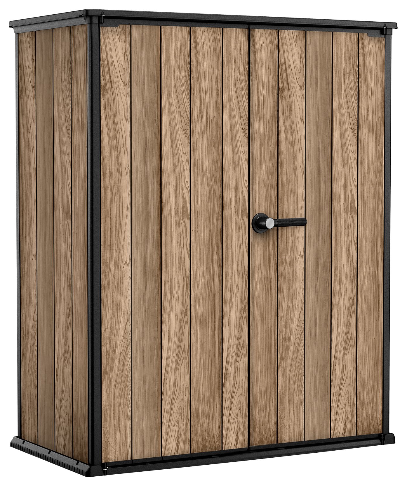 Keter Signature 1400L Vertical Storage Shed - Oak