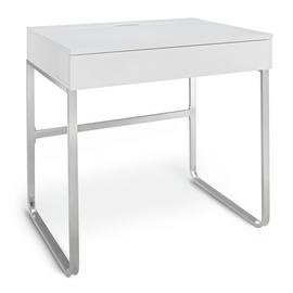 Habitat Sammy 1 Drawer Desk - White Gloss