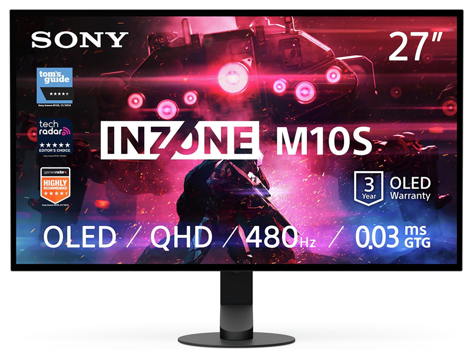 Sony INZONE M10S 27Inch 480Hz QHD Gaming Monitor