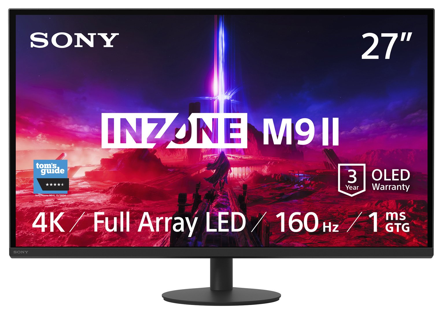 Sony INZONE M9 II 27 Inch 160Hz 4K Ultra HD Gaming Monitor