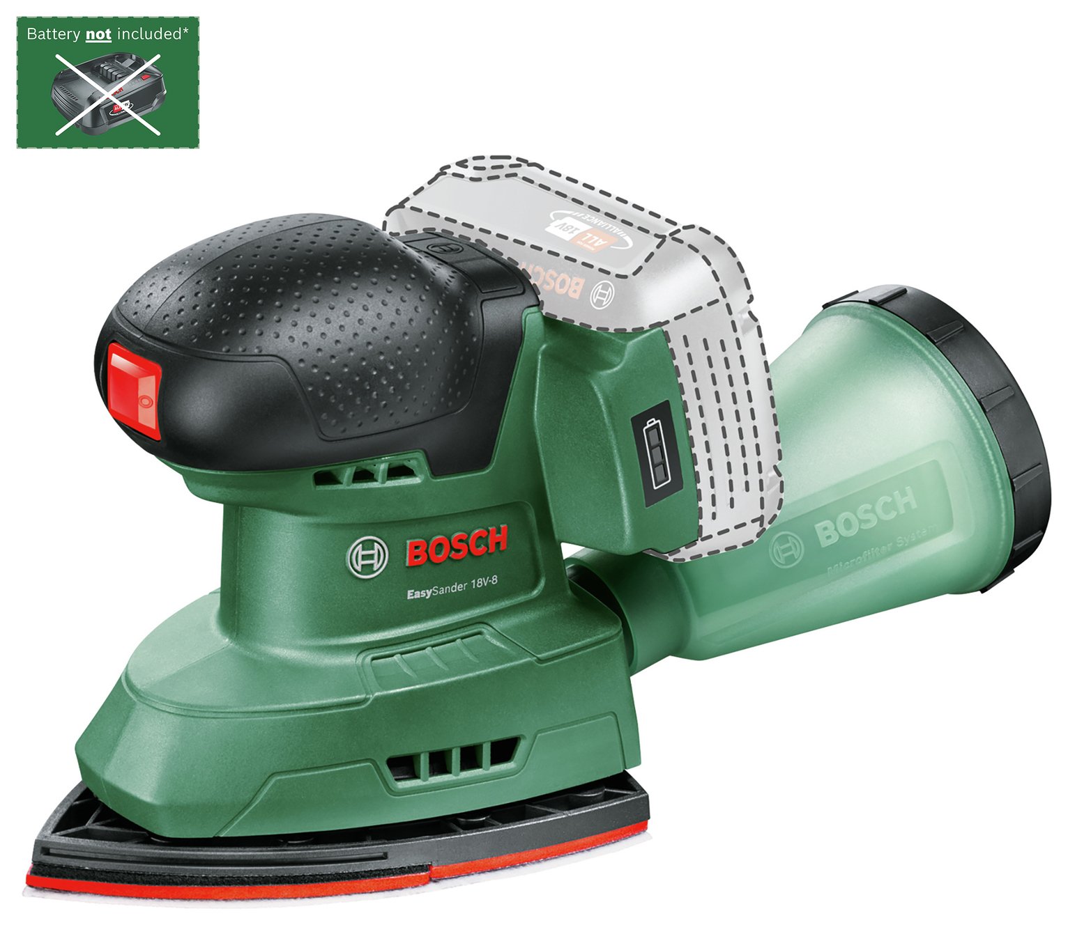 Bosch Cordless EasySander Multi Sander- 18V-8