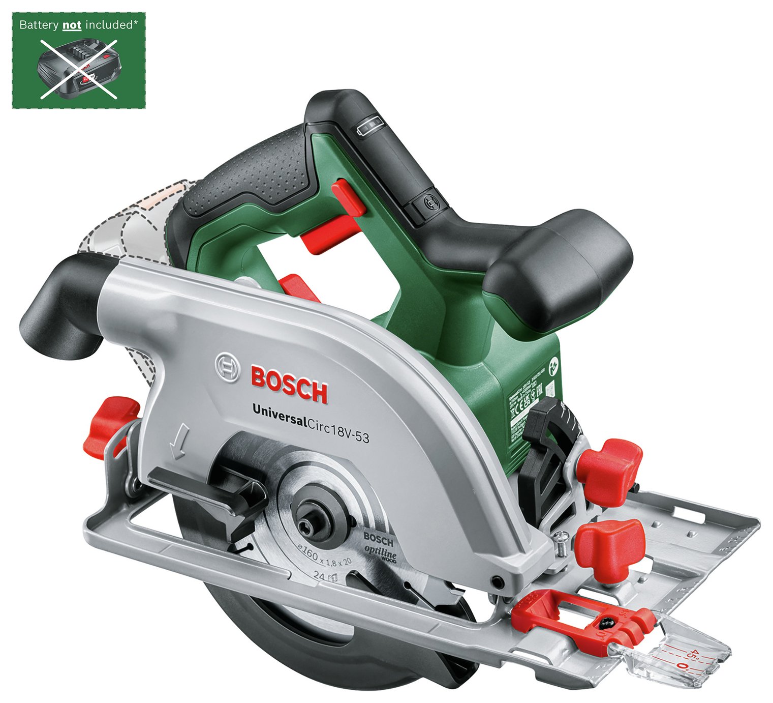 Bosch Universal Circ 18V-53 Cordless Circular Saw