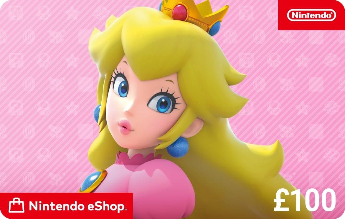 Nintendo eShop Card - 100 GBP Voucher