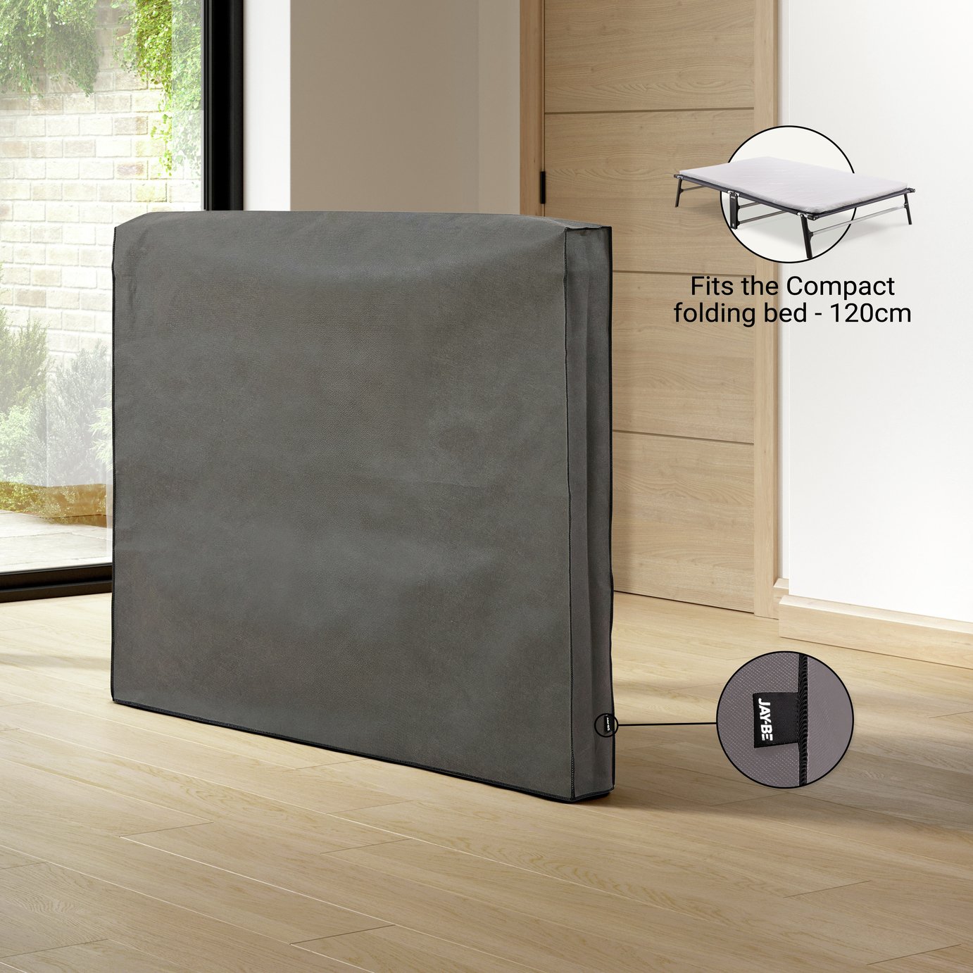 Jay-Be Compact Folding Guest Bed Cover - Small Double