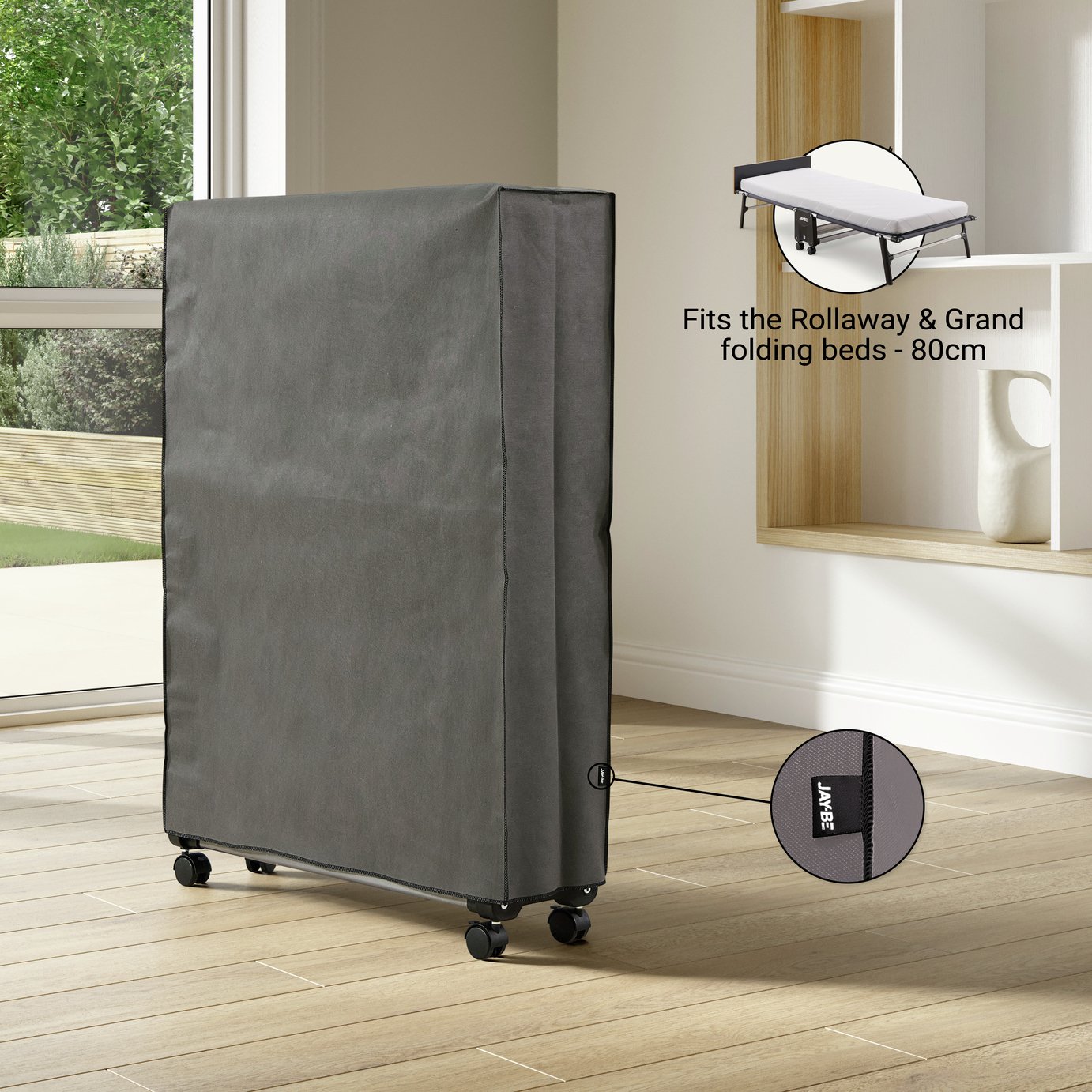 Jay-Be Rollaway & Grand Folding Guest Bed Cover - Single