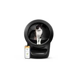 Litter Robot 4 Features Black Cat Litter Tray