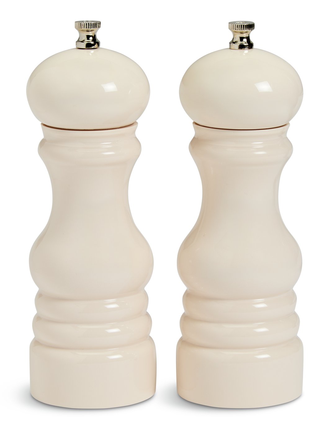 Habitat Salt and Pepper Mill Set - Cream