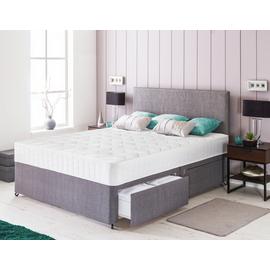 Buy Argos Home Elmdon Single Comfort 2 Drawer Divan Bed Grey