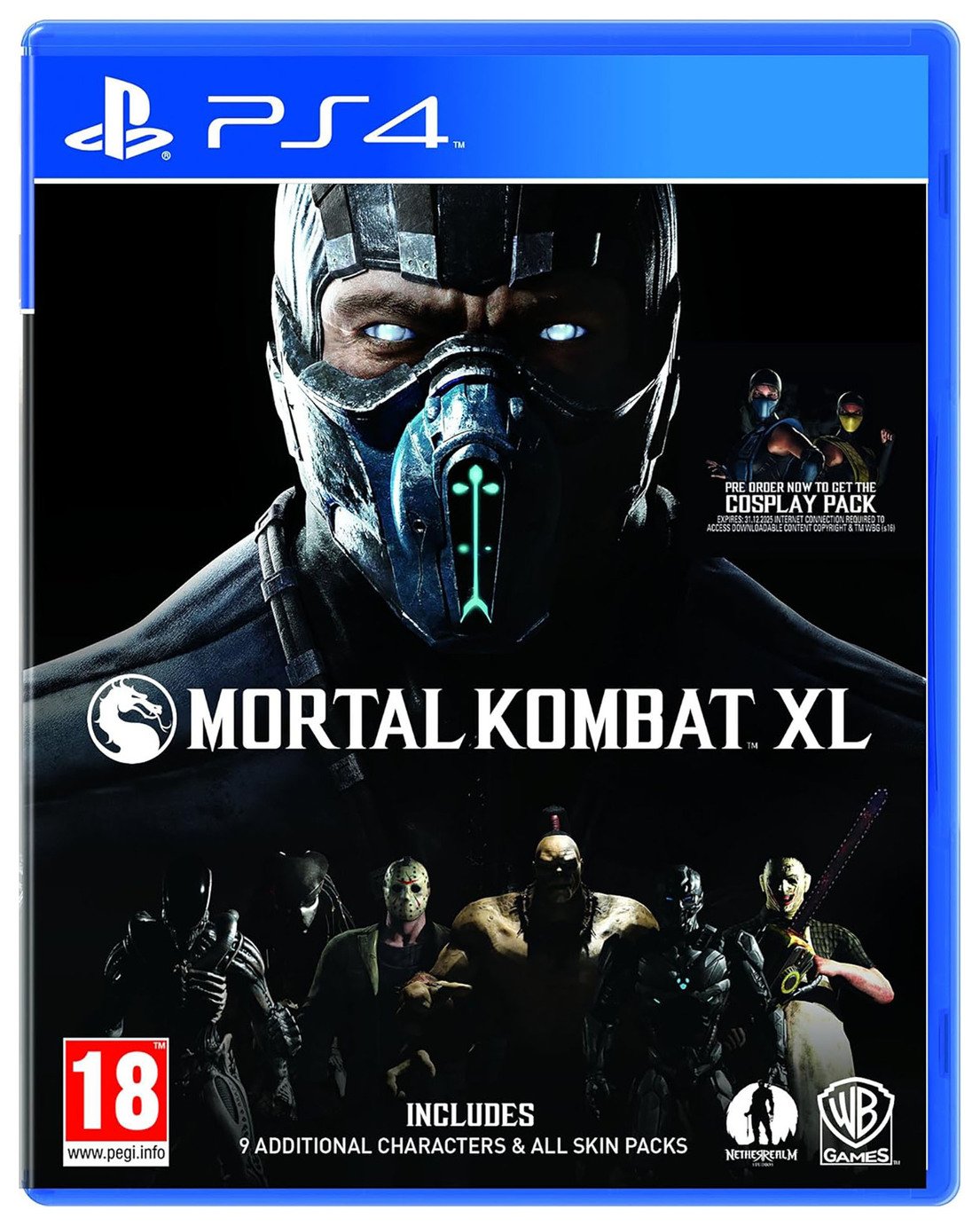 Mortal Kombat XL PS4 Game
