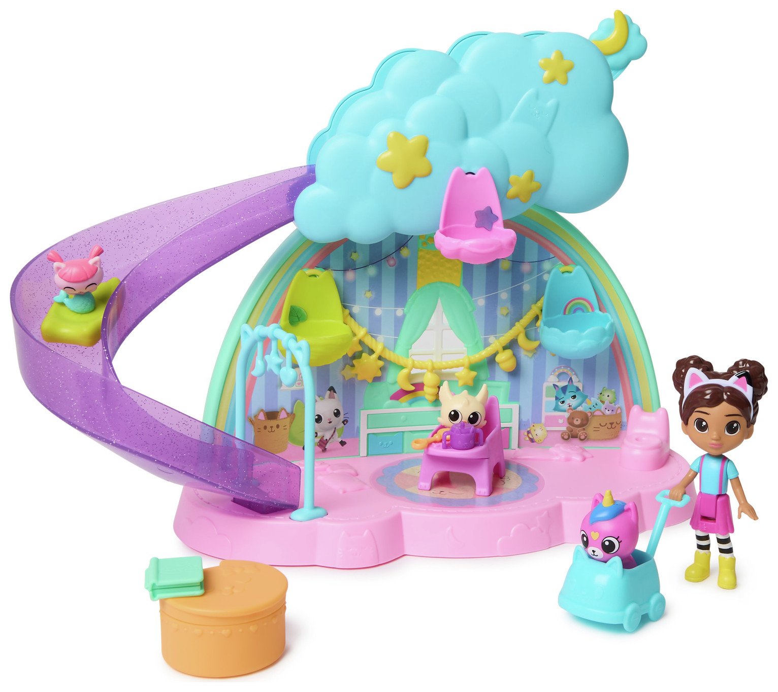 Gabby's Dollhouse Kitty Care Playset