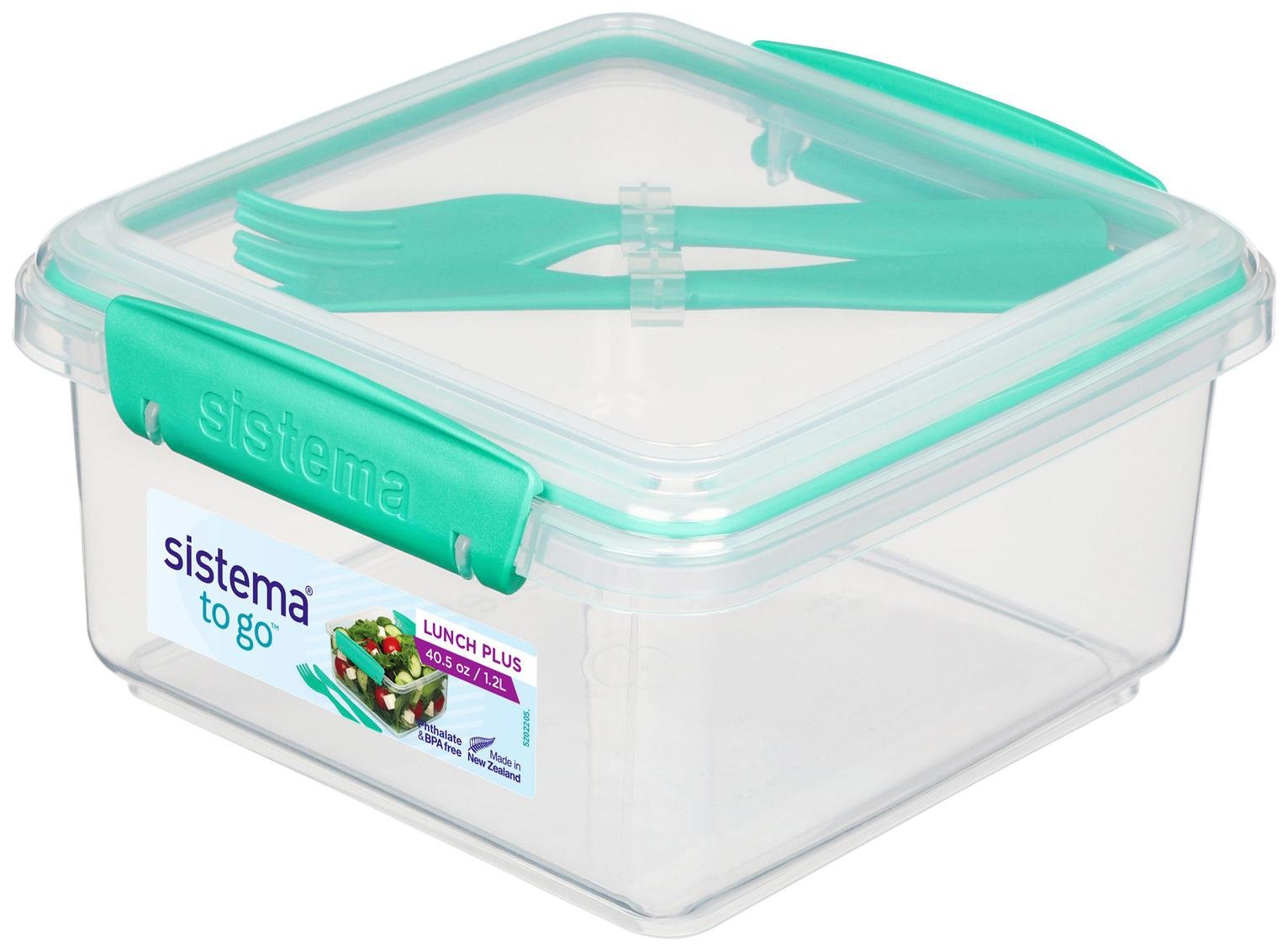 Sistema Lunch Plus To Go Lunch Box