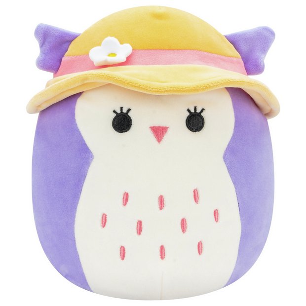 Buy Original Squishmallows 7.5 inch Holly the Purple Owl Teddy bears and soft toys Argos