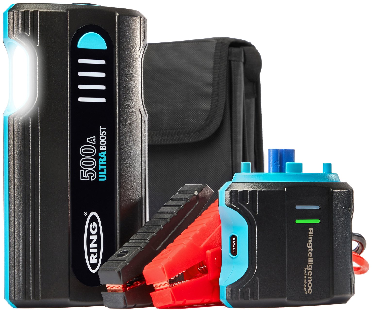 Ring 500A Ultraboost Jumpstarter & Powerbank