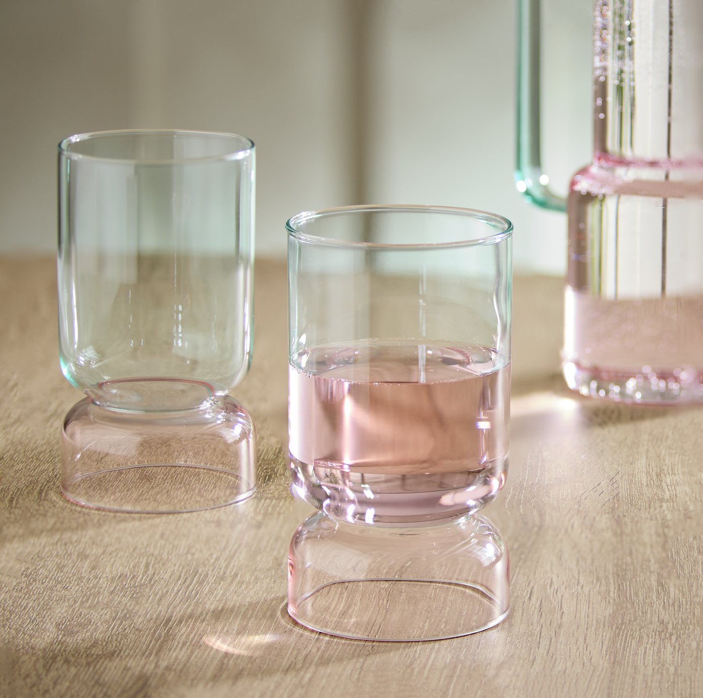 Habitat Two Tone Set of 2 Wine Glasses