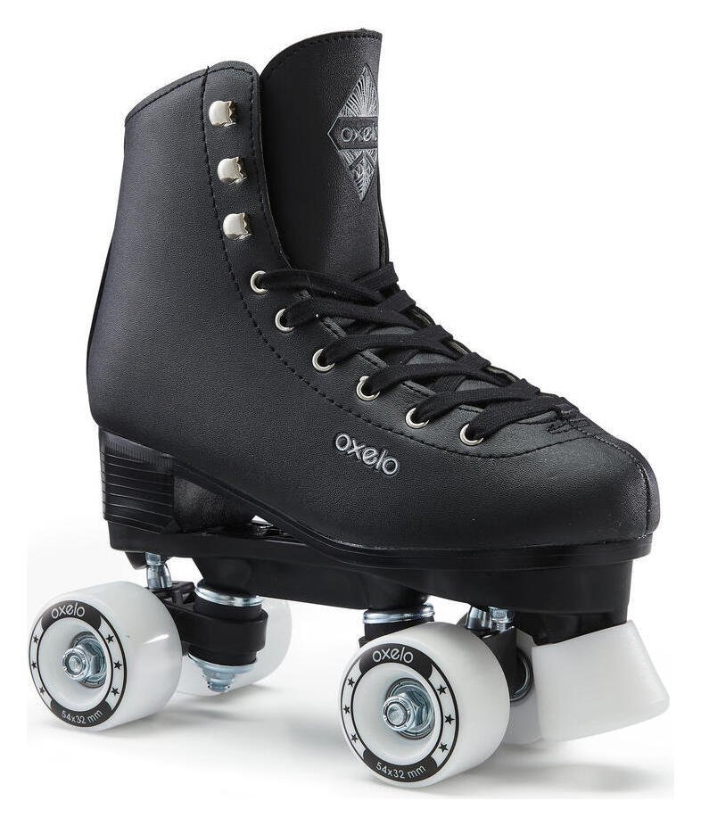 Decathlon 100 Roller Skates - Black, UK 2.5