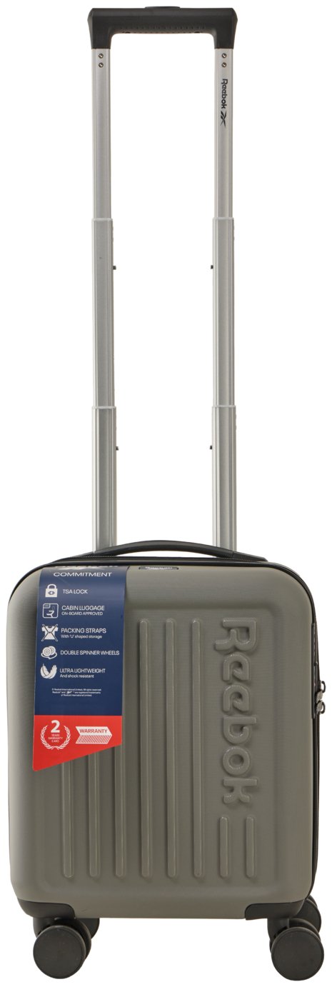 Reebok Ogle 8 Wheel Hard Cabin Underseat Trolley Case