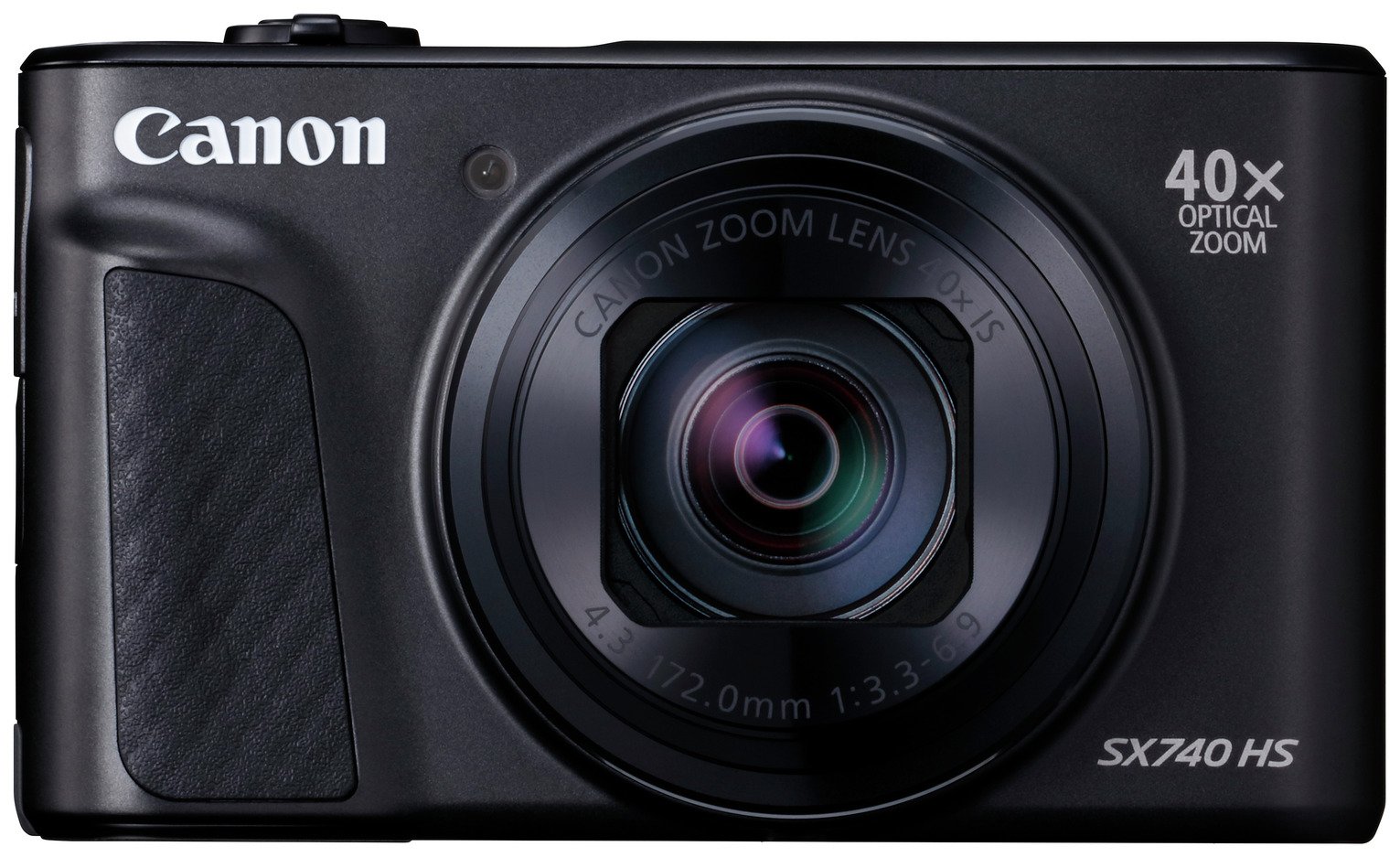 Canon PowerShot SX740 HS Lite 40x Zoom Camera - Black