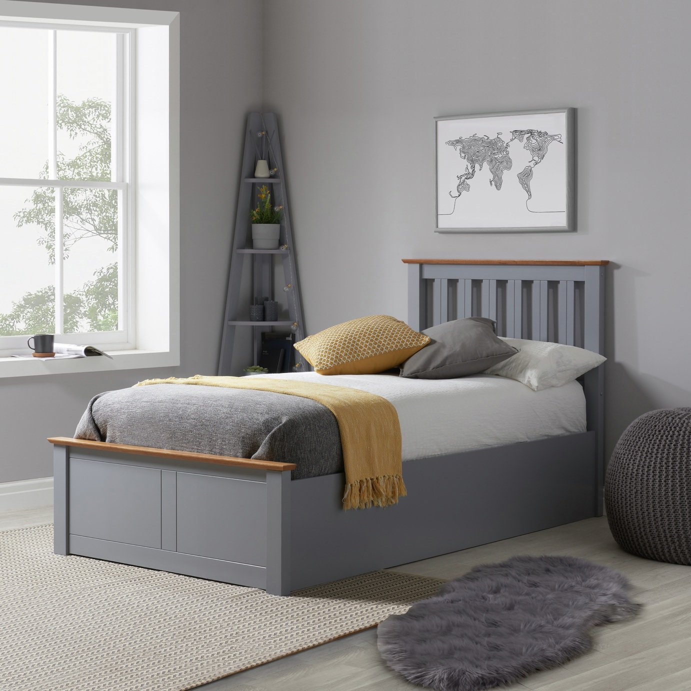 Birlea Phoenix Ottoman Bed with Mattress