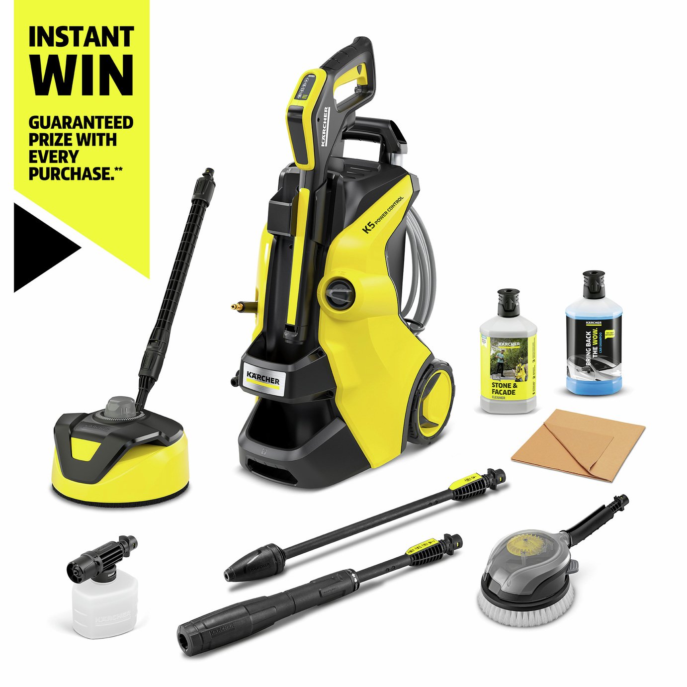 Karcher K5 Power Control Car & Home Pressure Washer - 2100W