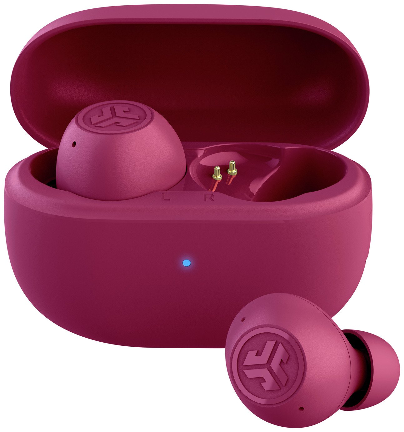 JLab Go Pop ANC True Wireless Earbuds - Fuchsia