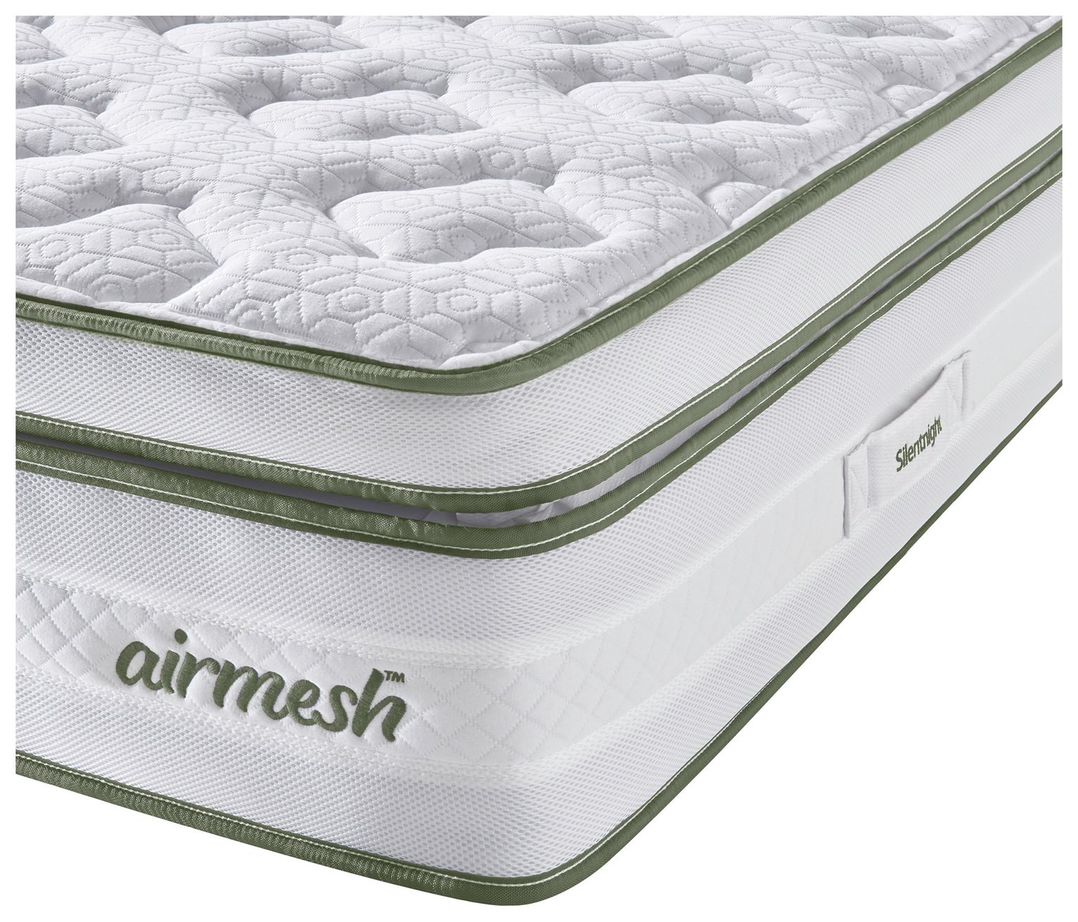 Silentnight Airmesh Comfort 3000 Boxtop Mattress - Superking