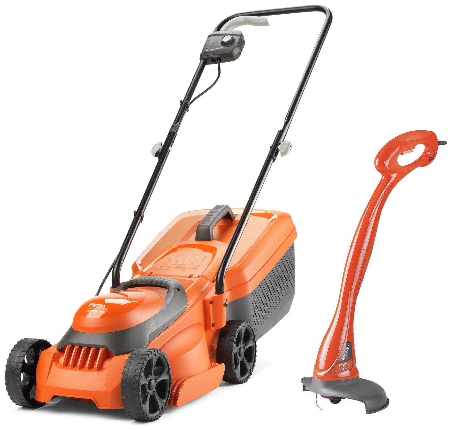 Flymo 30cm Corded Compact and Mini Grass Trimmer - 1000W