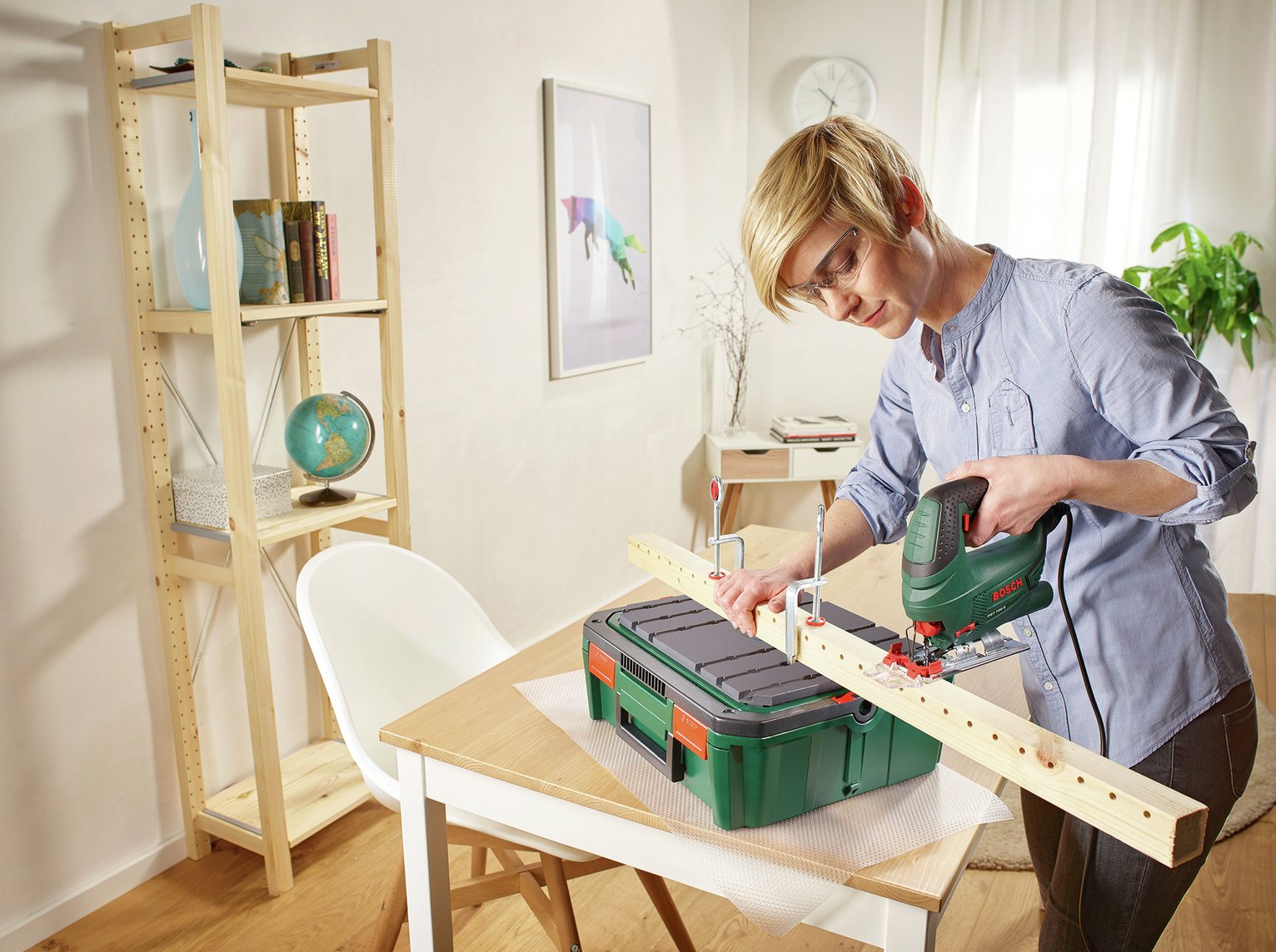 Bosch PST 700E Corded Compact Jigsaw - 500W