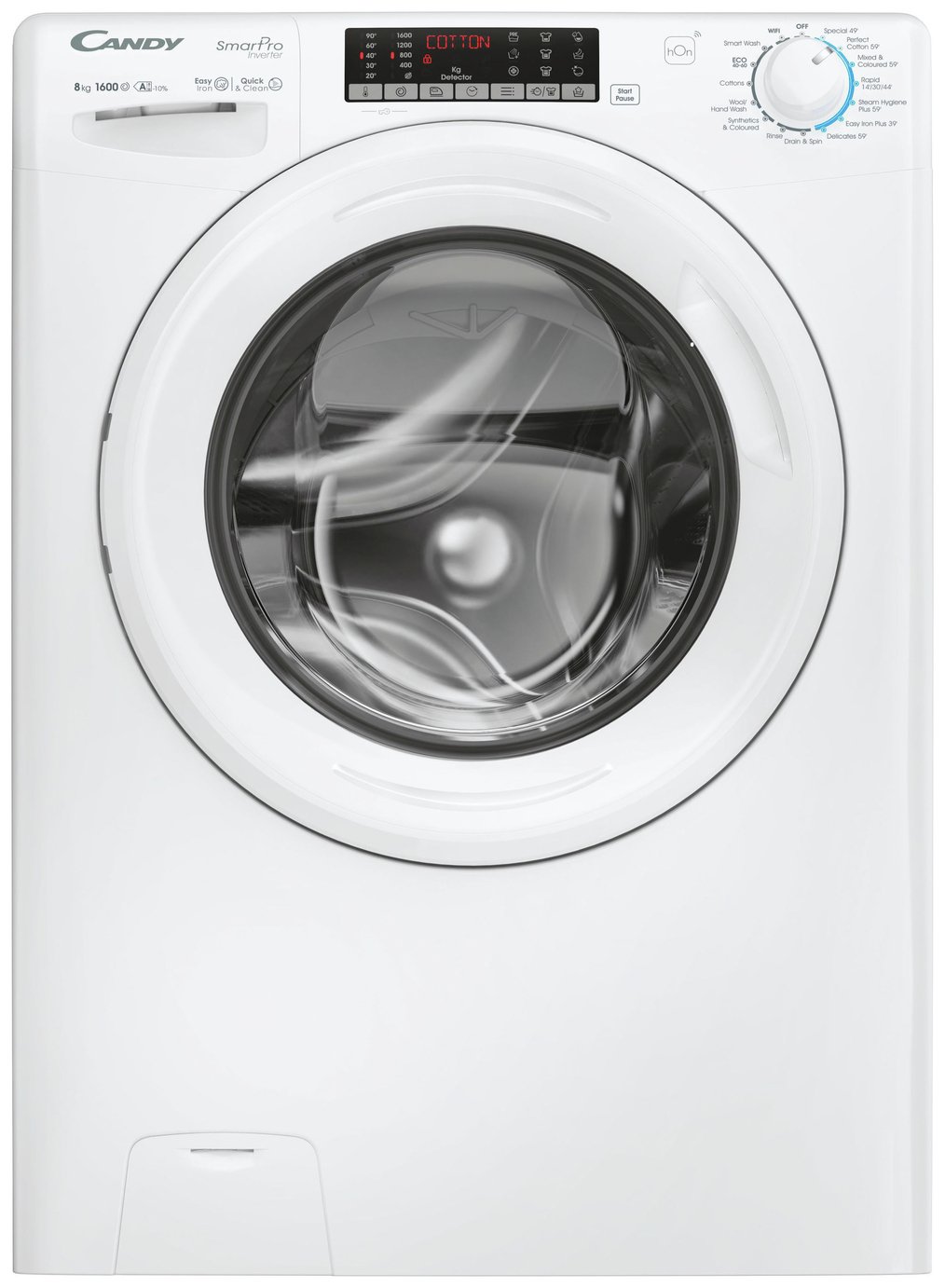 Candy CSO 686TWM6 8KG 1600 Spin Washing Machine - White 