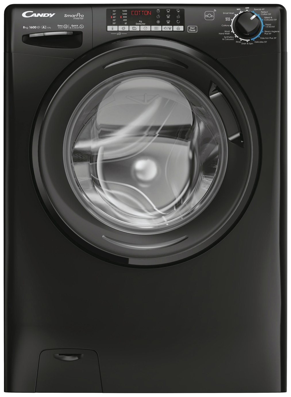 Candy CSO 686TWMBB6 8KG 1600 Washing Machine - Black