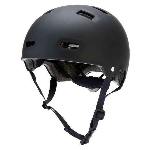 Buy Decathlon Scooter Helmet Black S 52 to 55cm Bike helmets and safety pads Argos