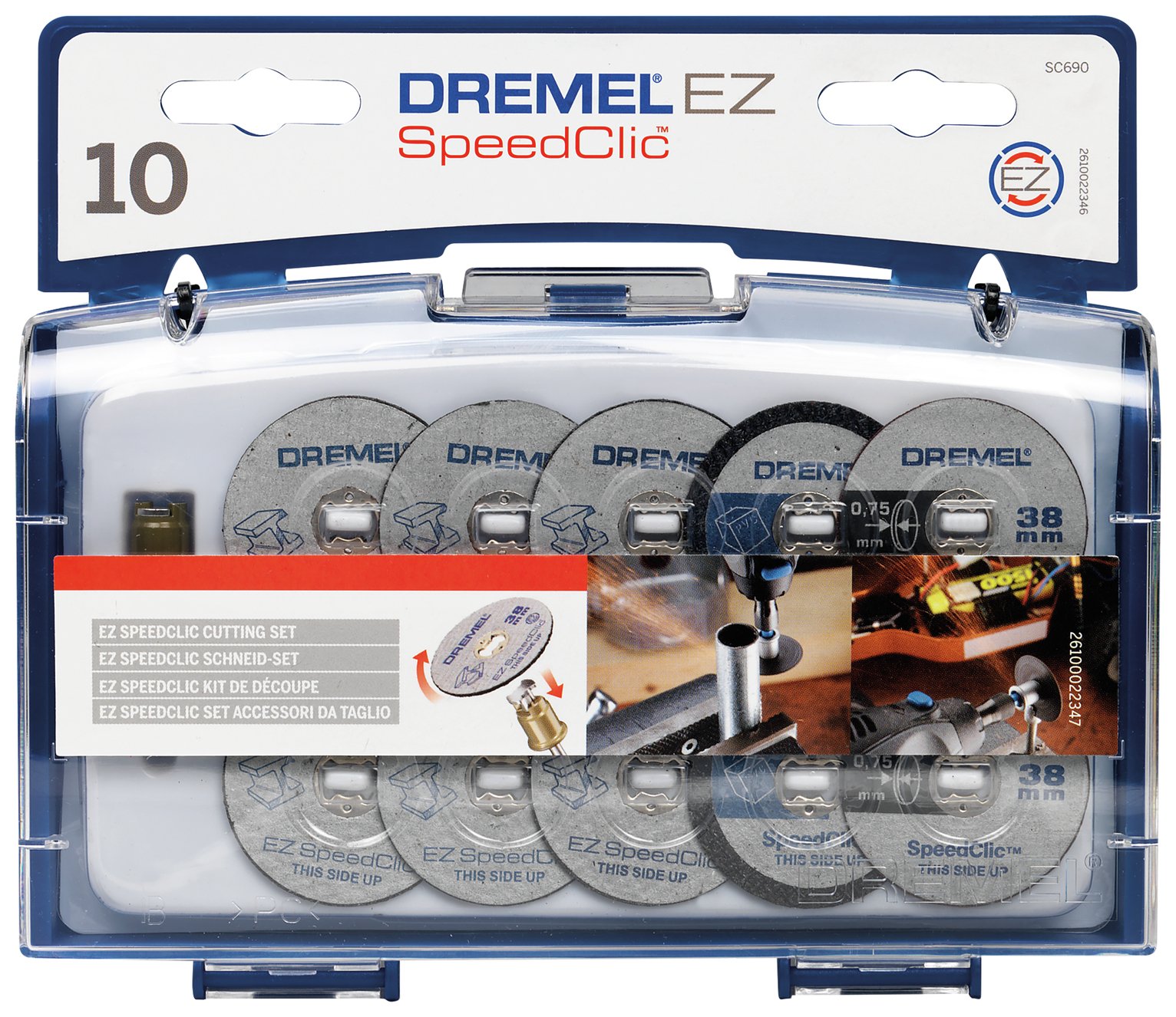 Dremel SpeedClic 10 Pieces Accessory Set
