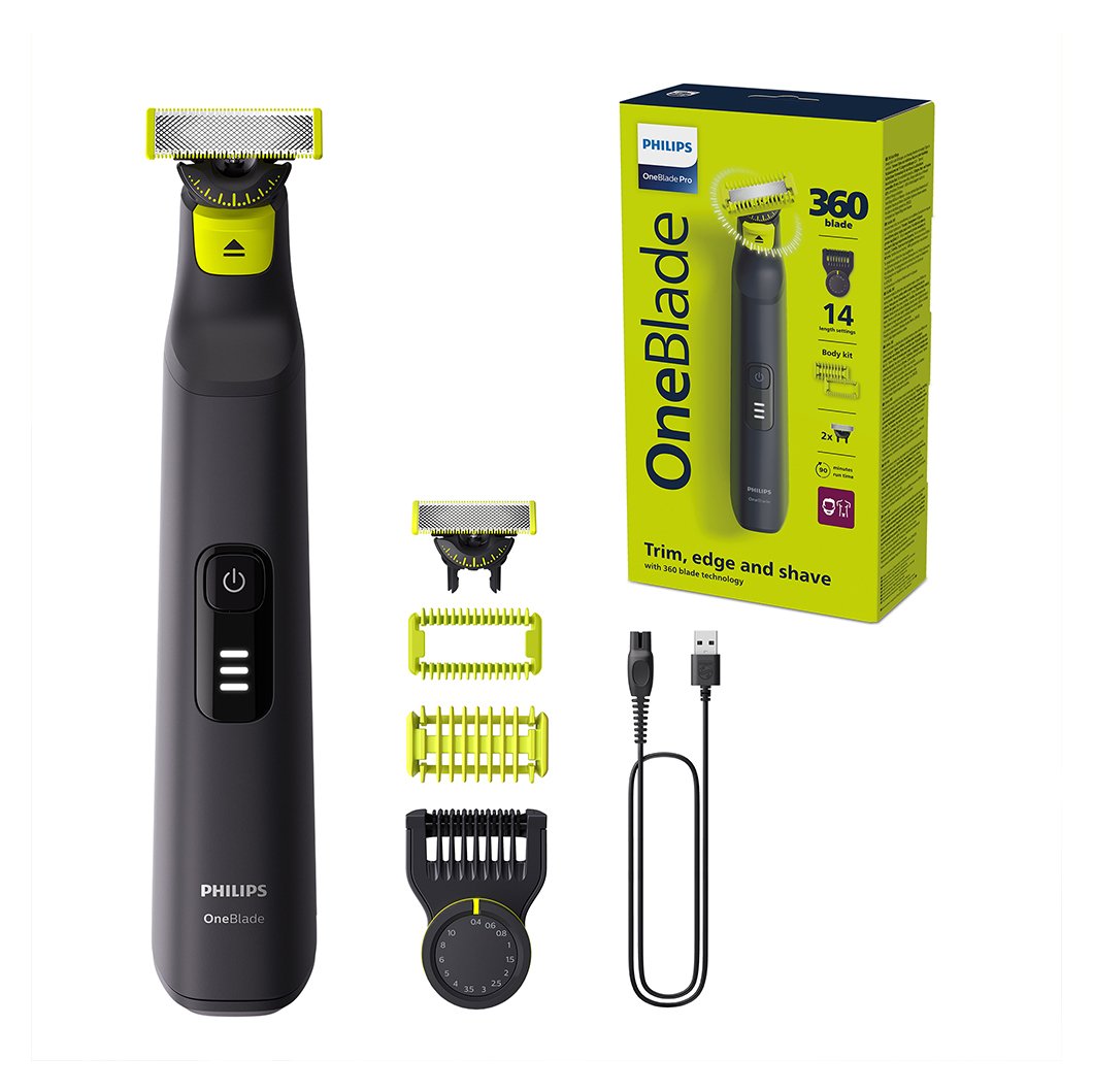 Philips OneBlade Pro 360 Beard & Stubble Trimmer QP6542/15