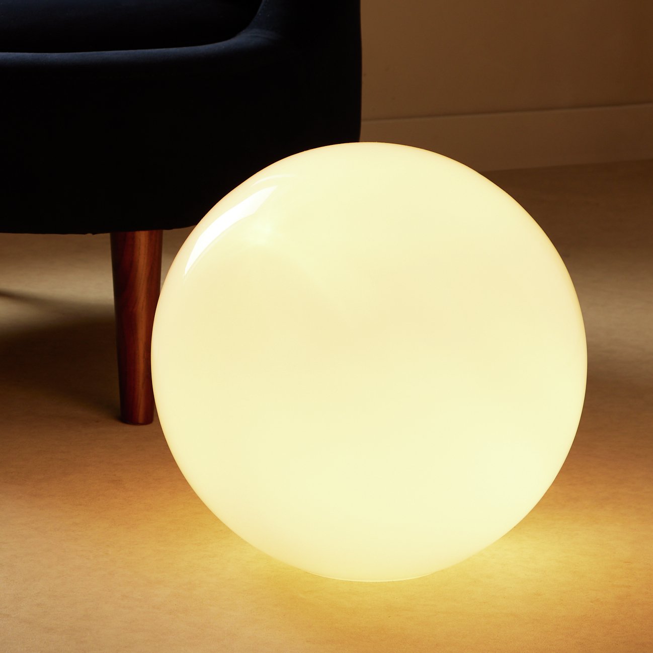Habitat Caliban XL Globe Glass Lamp
