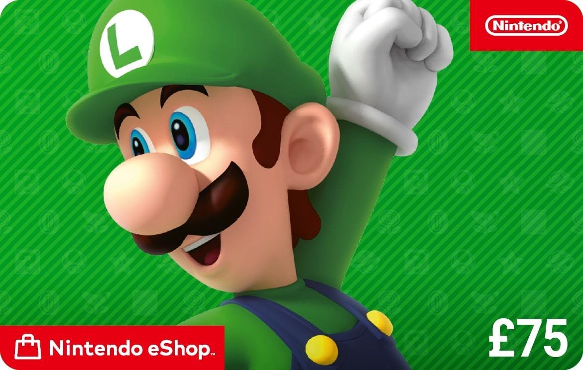 Nintendo eShop Card - 75 GBP Voucher