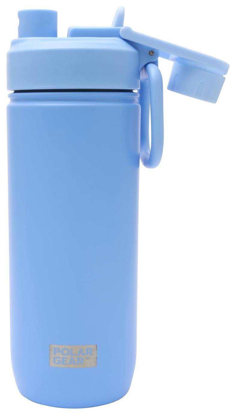 Polar Gear Stainless Steel Blue Sipper Water Bottle - 500ml