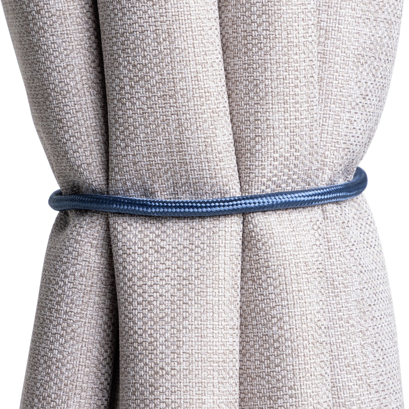 Argos Home Magnetic Tie Back Pair - Navy 