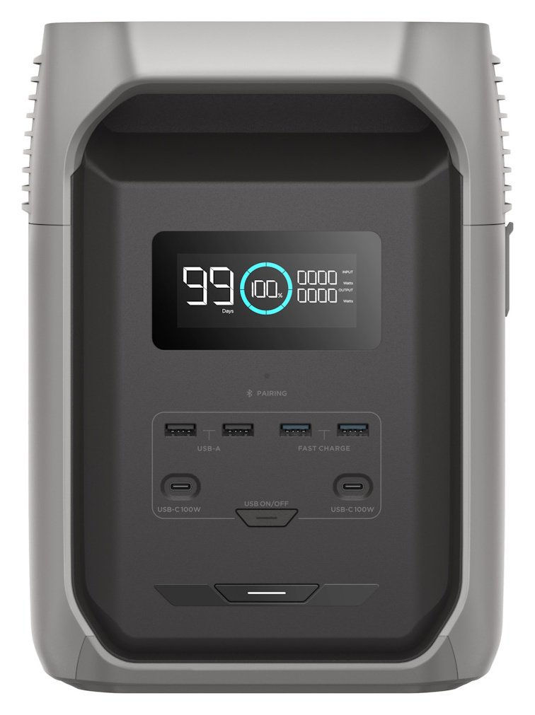 EcoFlow DELTA 3 Portable Power Station - 1500Wh