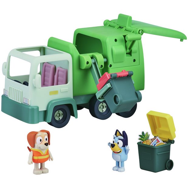 Buy Bluey S6 Garbage Truck Playsets and figures Argos