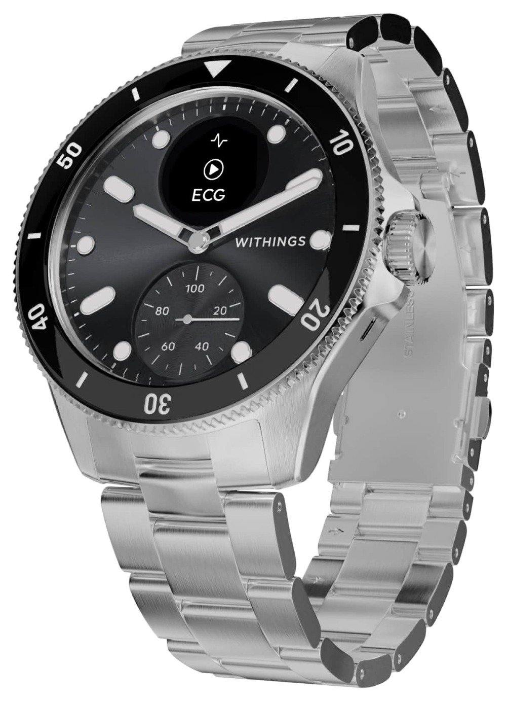 Withings ScanWatch Nova 42mm Smart Watch - Black