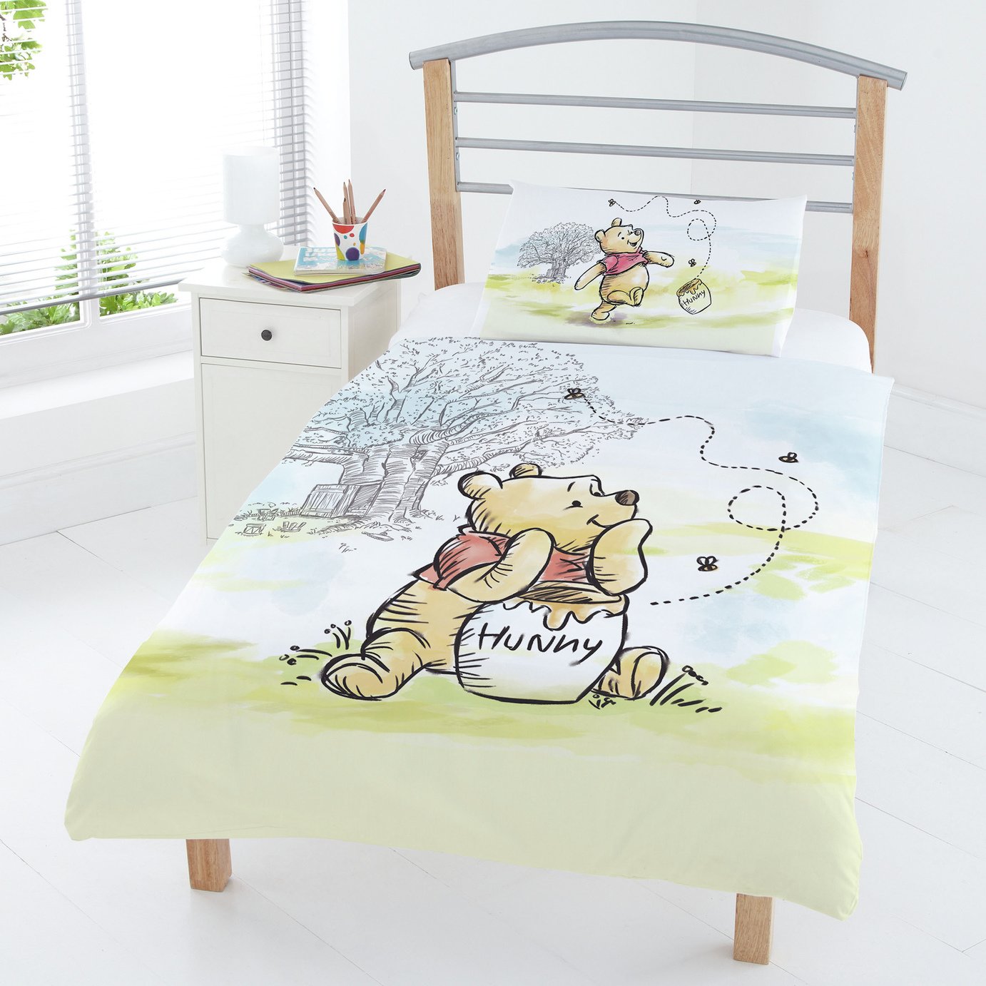 Disney Winnie The Pooh Kids Bedding Set - Toddler