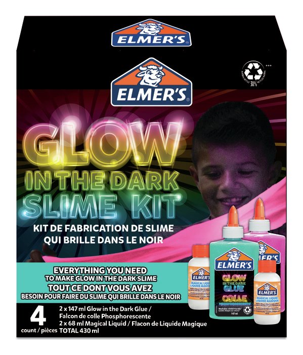 Elmer's Glow In The Dark Slime Kit